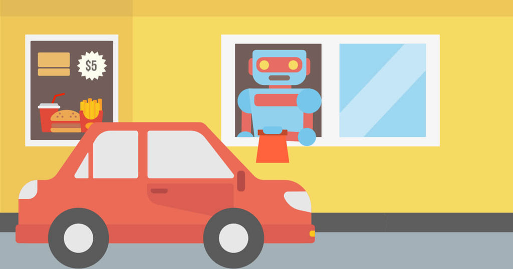 La IA y el Drive-Thru hacen una mala combinación: sistema de intercomunicación con auriculares para camiones de comida